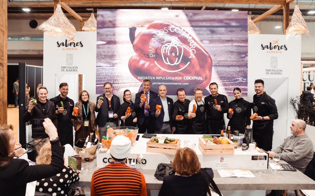 Los pimientos con marca ya conquistan Madrid Fusión