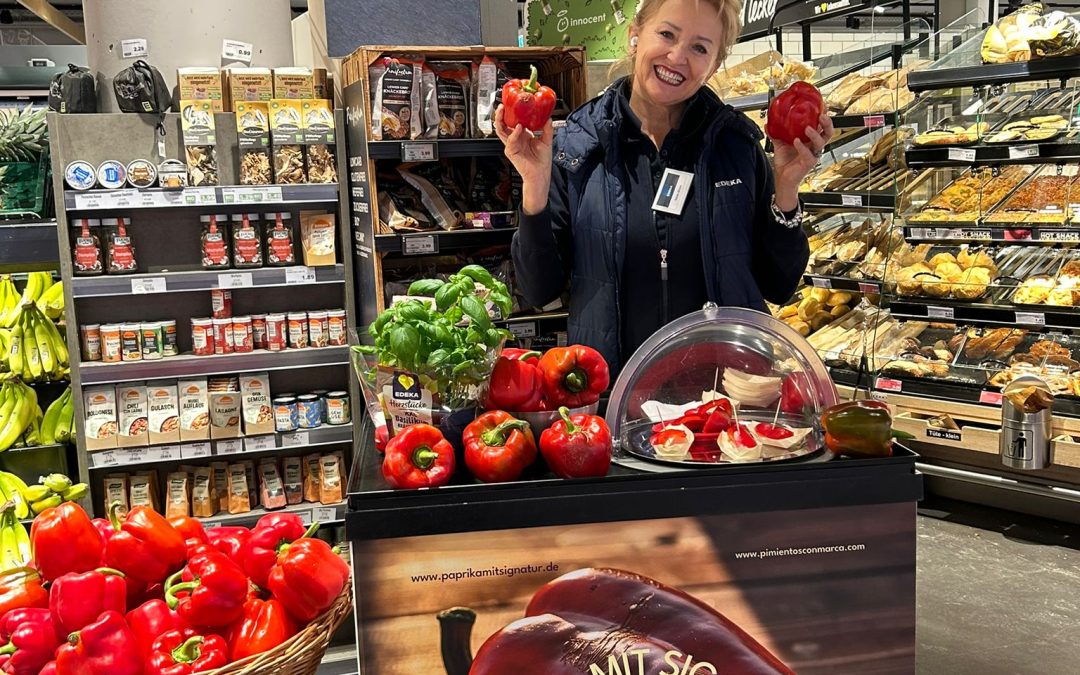 Pimientos con Marca conquista las cadenas de supermercados alemanas